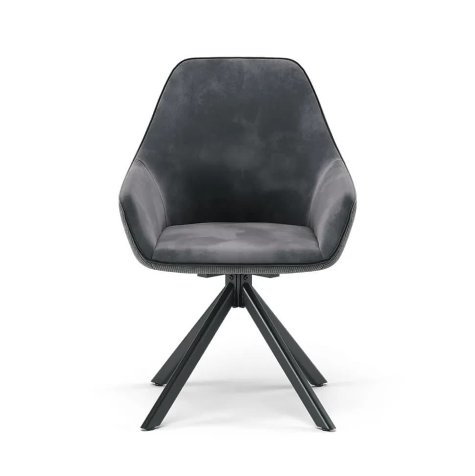 Loungesessel Eleganza Anthrazit 60 x 89 cm Vicco