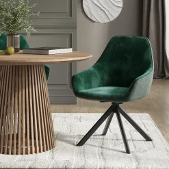 Loungesessel Eleganza Dunkelgrün 60 x 89 cm Vicco