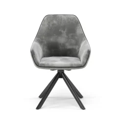 Loungesessel Eleganza Hellgrau 60 x 89 cm Vicco