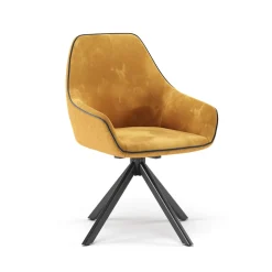 Loungesessel Eleganza Senfgelb 60 x 89 cm Vicco