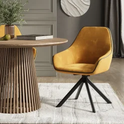 Loungesessel Eleganza Senfgelb 60 x 89 cm Vicco