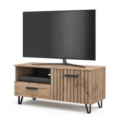 Lowboard Amber Braun 100.2 x 48.5 cm mit Schublade und Tür Vicco