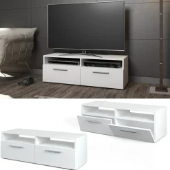 Lowboard Diego Weiß 95 x 38 cm Vicco