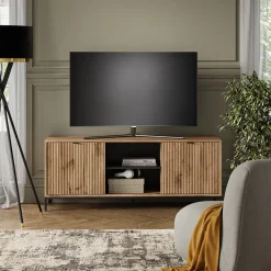 Lowboard Eliza Viking Oak 150 x 60 cm mit 2 Türen Vicco