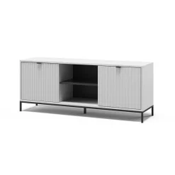 Lowboard Eliza Weiß 150 x 60 cm mit 2 Türen Vicco