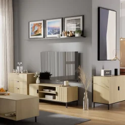 Lowboard Lennox Eiche 120 x 45 cm Vicco