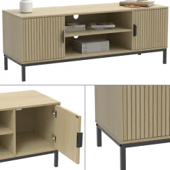 Lowboard Lennox Eiche 120 x 45 cm Vicco