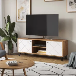 Lowboard Nizza Artisan-Eiche 150 x 55.2 cm Vicco