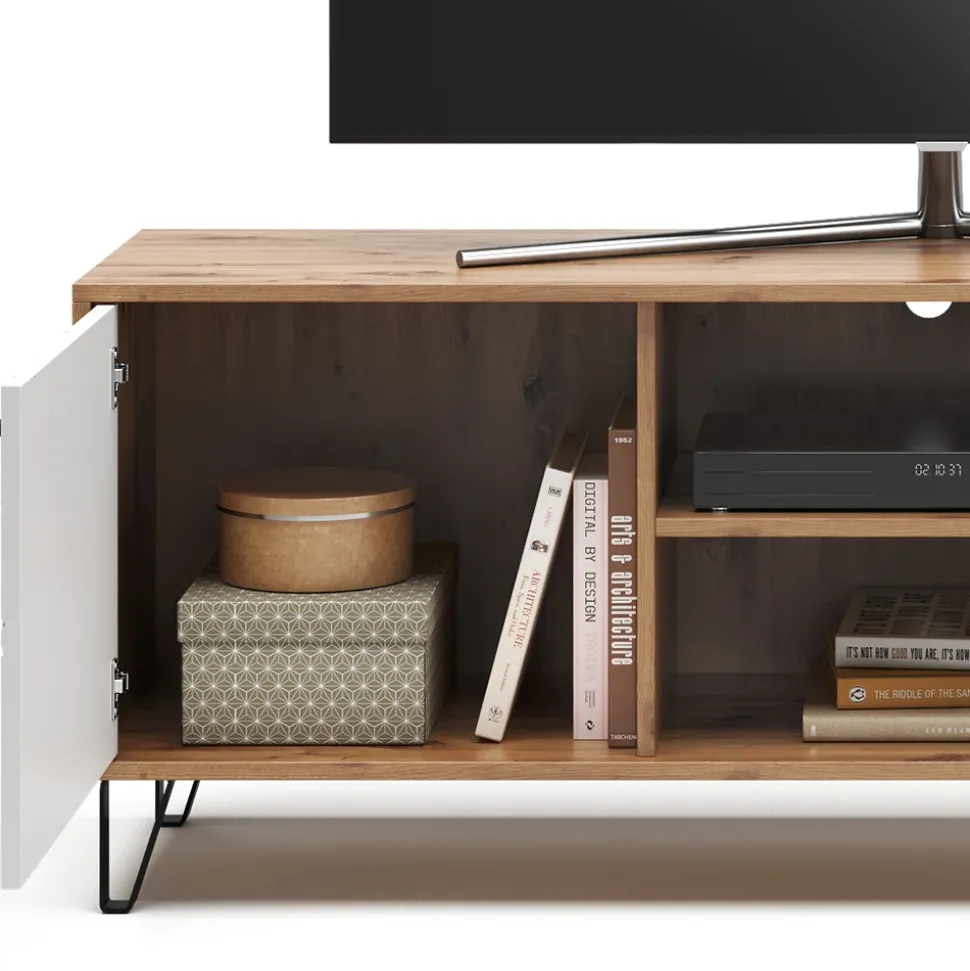 Lowboard Nizza Artisan-Eiche 150 x 55.2 cm Vicco