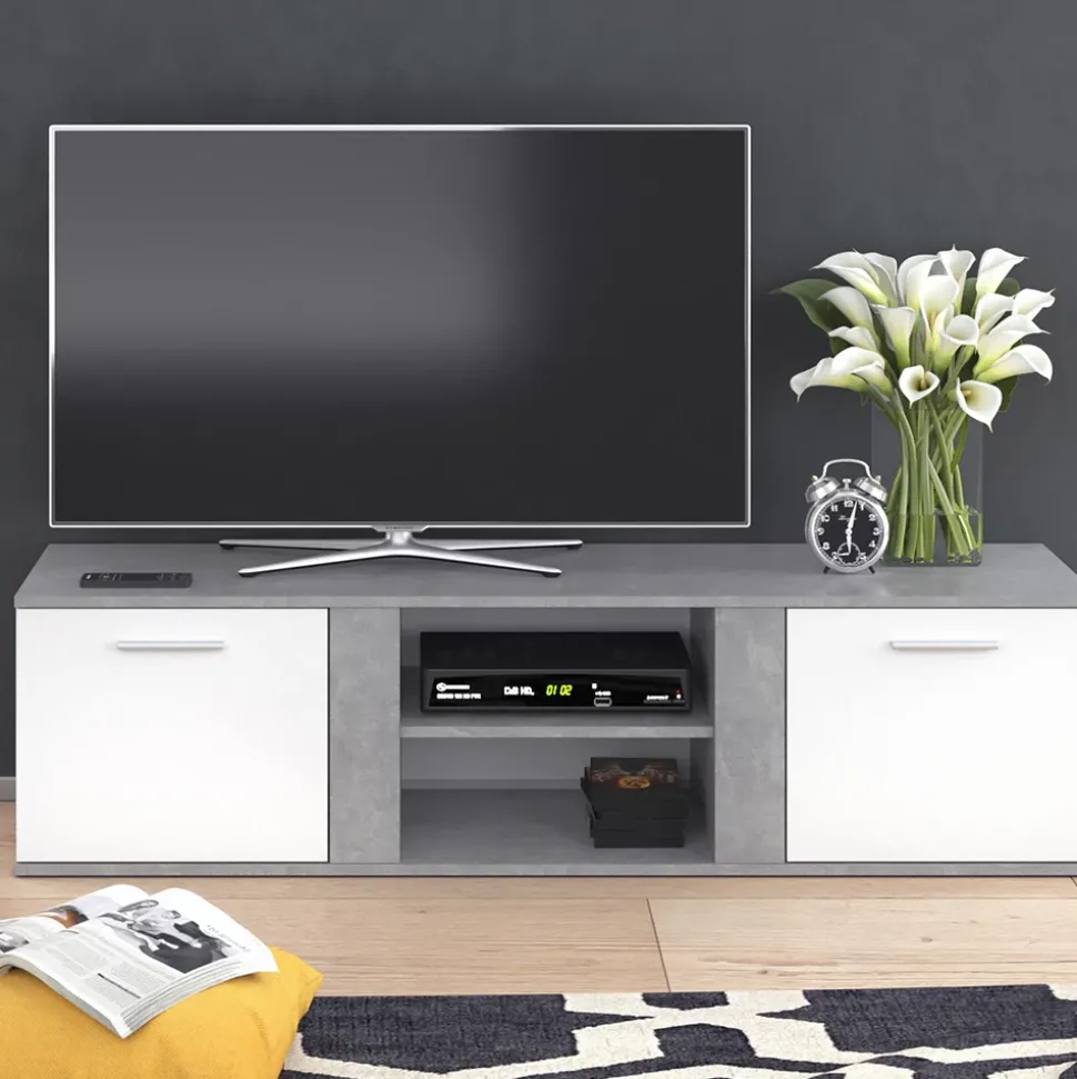 Lowboard Novelli Beton 155 x 41 cm Vicco