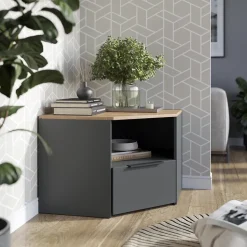 Lowboard Wido Anthrazit 68 x 50 cm Vicco