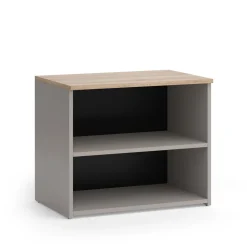 Lowboard Wido Greige 60 x 50 cm mit 2 Fächern Vicco