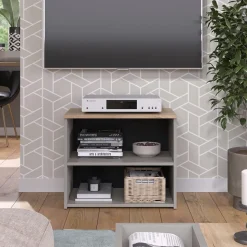 Lowboard Wido Greige 60 x 50 cm mit 2 Fächern Vicco