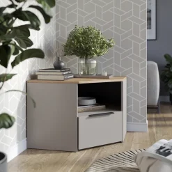 Lowboard Wido Greige 68 x 50 cm Vicco