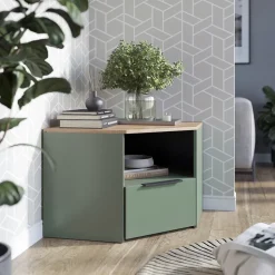 Lowboard Wido Grün 68 x 50 cm Vicco