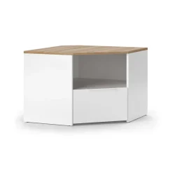 Lowboard Wido Weiß/Sonoma 68 x 50 cm Vicco