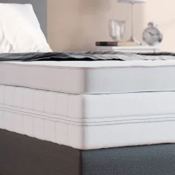 Matratzenschoner Weiß 200 x 90 cm Pur 340 Topper Vitalispa