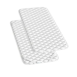 Matratzenschoner Weiß 90 x 200 cm waschbar bis 60°C trocknergeeignet Vitalispa