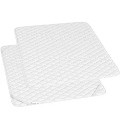 Matratzenschoner Weiß 180 x 200 cm Versteppung Vitalispa