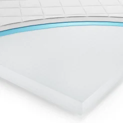 Matratzenschoner Weiß 180 x 200 cm Vitalispa