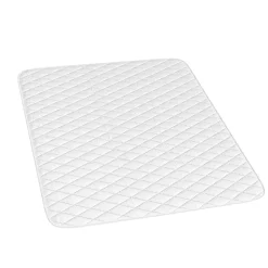 Matratzenschoner Weiß 160 x 200 cm Versteppung Vitalispa