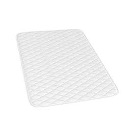 Matratzenschoner Weiß 140 x 200 cm Versteppung Vitalispa