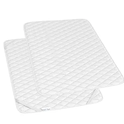 Matratzenschoner Weiß 140 x 200 cm Versteppung Vitalispa