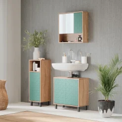 Midischrank Agasta Mintgrün 30 x 87.2 cm Vicco