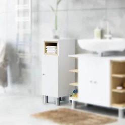 Midischrank Aquis Weiß 30 x 81.8 cm Vicco