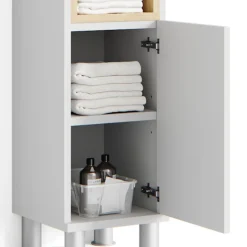 Midischrank Aquis Weiß 30 x 81.8 cm Vicco