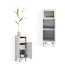 Midischrank Aquis Weiß 30 x 81.8 cm Vicco