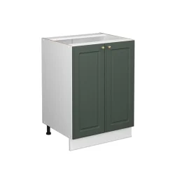 Midischrank Fame-Line Grün-Gold Landhaus 60 x 82 cm ohne Arbeitsplatte Vicco