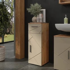 Midischrank Irma Goldkraft Eiche 30 x 81 cm Vicco