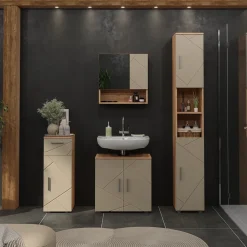 Midischrank Irma Goldkraft Eiche 30 x 81 cm Vicco