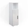Midischrank Irma Weiß Hochglanz 30 x 95 cm Vicco