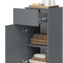 Midischrank Izan Grau 36.6 x 76.6 cm Vicco