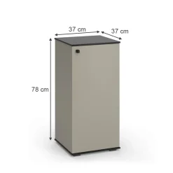 Midischrank Joli Greige 37 x 78 cm Vicco