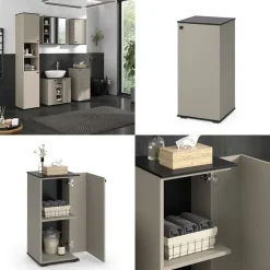 Midischrank Joli Greige 37 x 78 cm Vicco