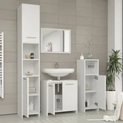 Midischrank Kiko Weiß 30 x 95 cm Vicco