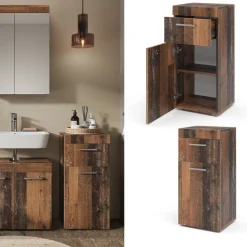 Midischrank Luna Oldstyle 37 x 79 cm Vicco