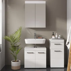 Midischrank Luna Weiß 37 x 79 cm Vicco