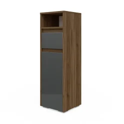 Midischrank Majest Anthrazit Hochglanz 30.2 x 96.3 cm Vicco