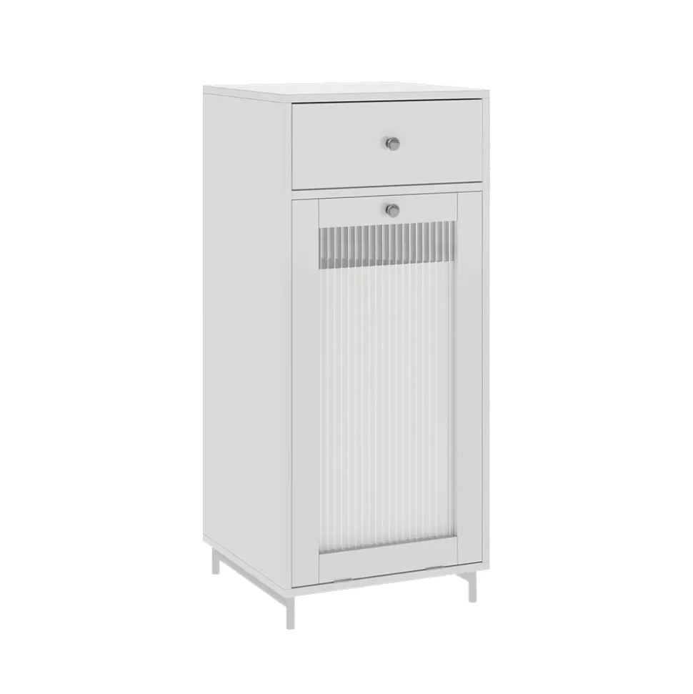 Midischrank Malte Weiß 40 x 96 cm Vicco