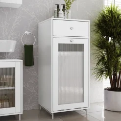 Midischrank Malte Weiß 40 x 96 cm Vicco