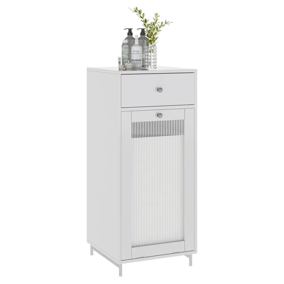 Midischrank Malte Weiß 40 x 96 cm Vicco