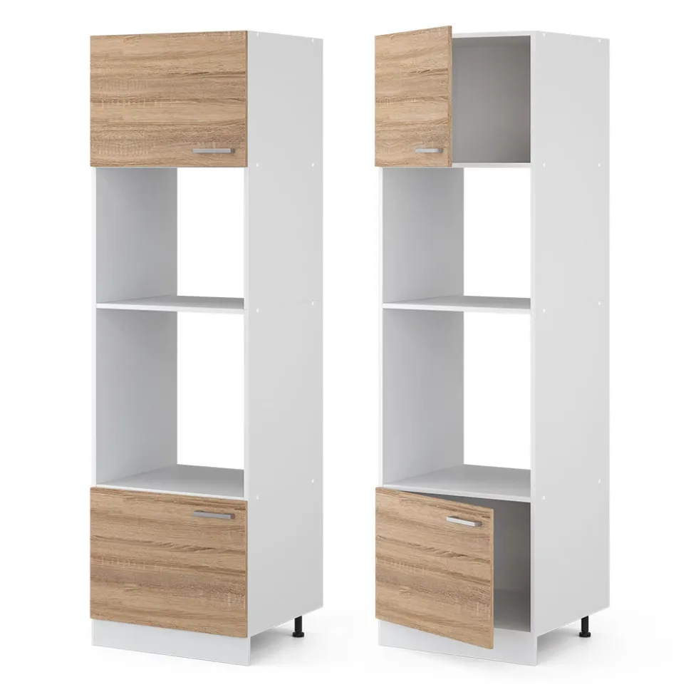 Mikrowellenschrank R-Line Sonoma 60 cm Vicco