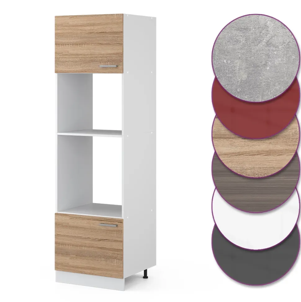 Mikrowellenschrank R-Line Sonoma 60 cm Vicco