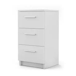 Nachttisch Weiß 38 x 66 cm Vicco