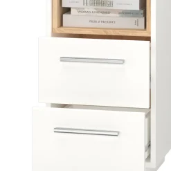 Nachttisch Beatrice Weiß 36 x 68 cm Vicco