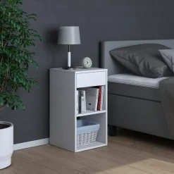 Nachttisch Dany Weiß 35 x 65 cm Vicco